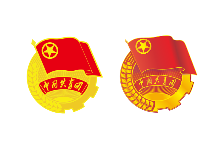 中国共青团团徽矢量图下载