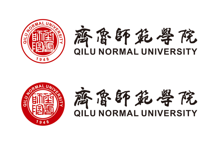 齐鲁师范学院校徽logo矢量标志素材