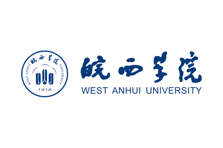 皖西学院校徽logo矢量标志素材