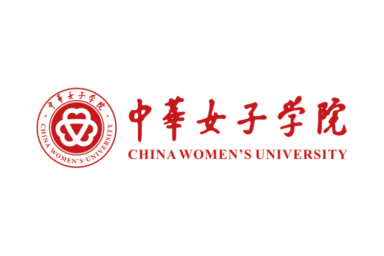 中华女子学院校徽logo矢量标志素材
