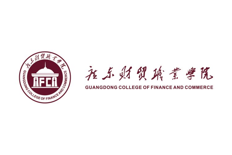 广东财贸职业学院校徽logo矢量标志素材