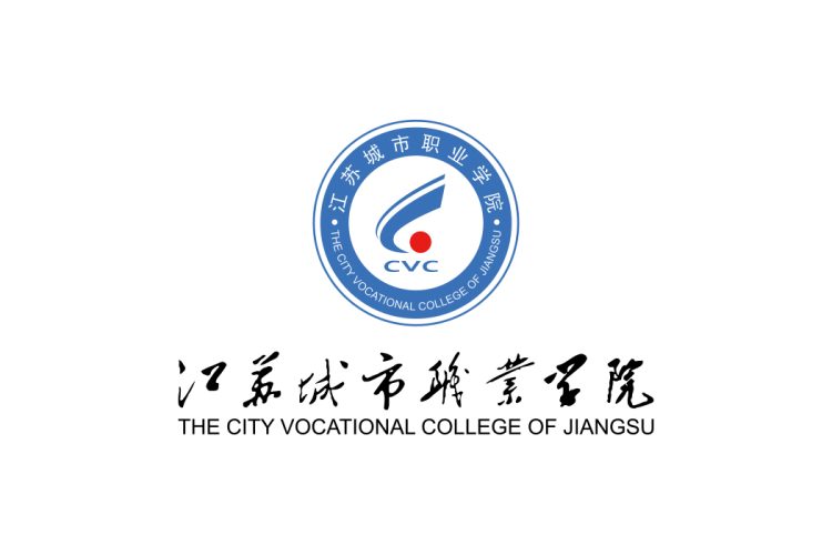 江苏城市职业学院校徽logo矢量标志素材