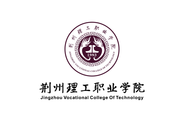 荆州理工职业学院校徽logo矢量标志素材