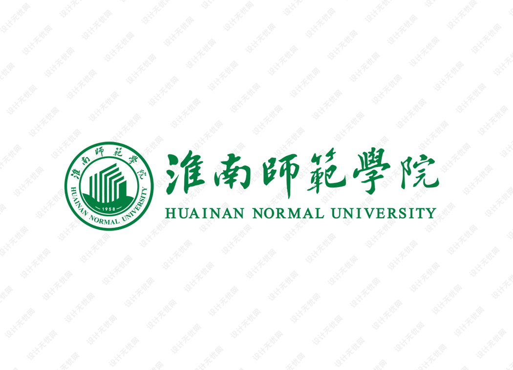 淮南师范学院校徽logo矢量标志素材