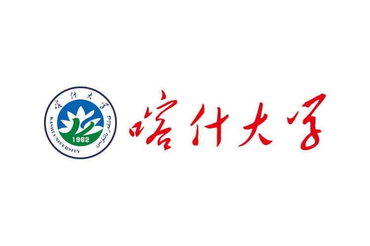 喀什大学校徽logo矢量标志素材