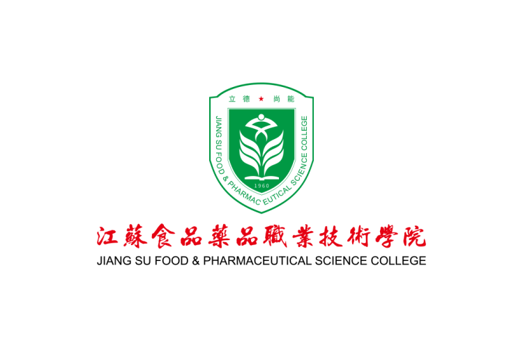江苏食品药品职业技术学院校徽logo矢量标志素材
