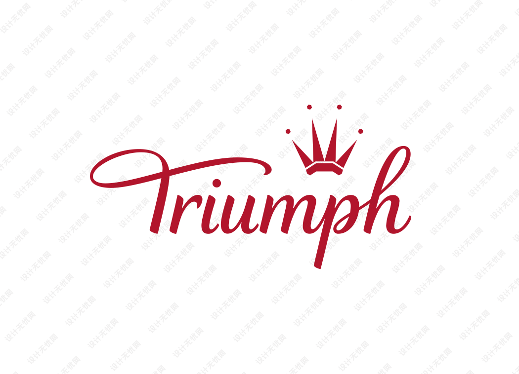 黛安芬(Triumph)logo矢量标志素材下载
