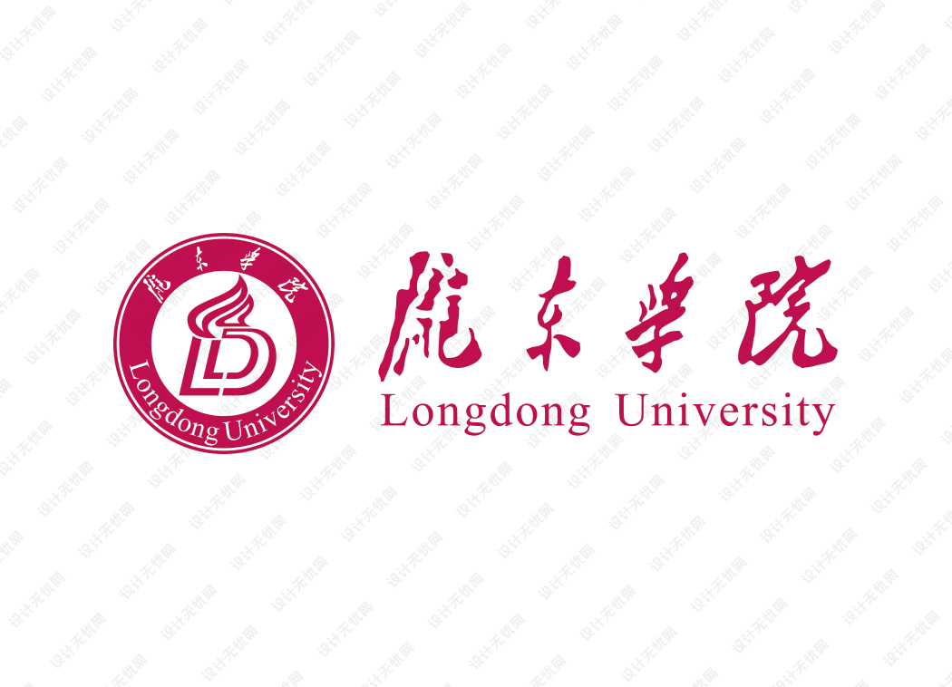 陇东学院校徽logo矢量标志素材