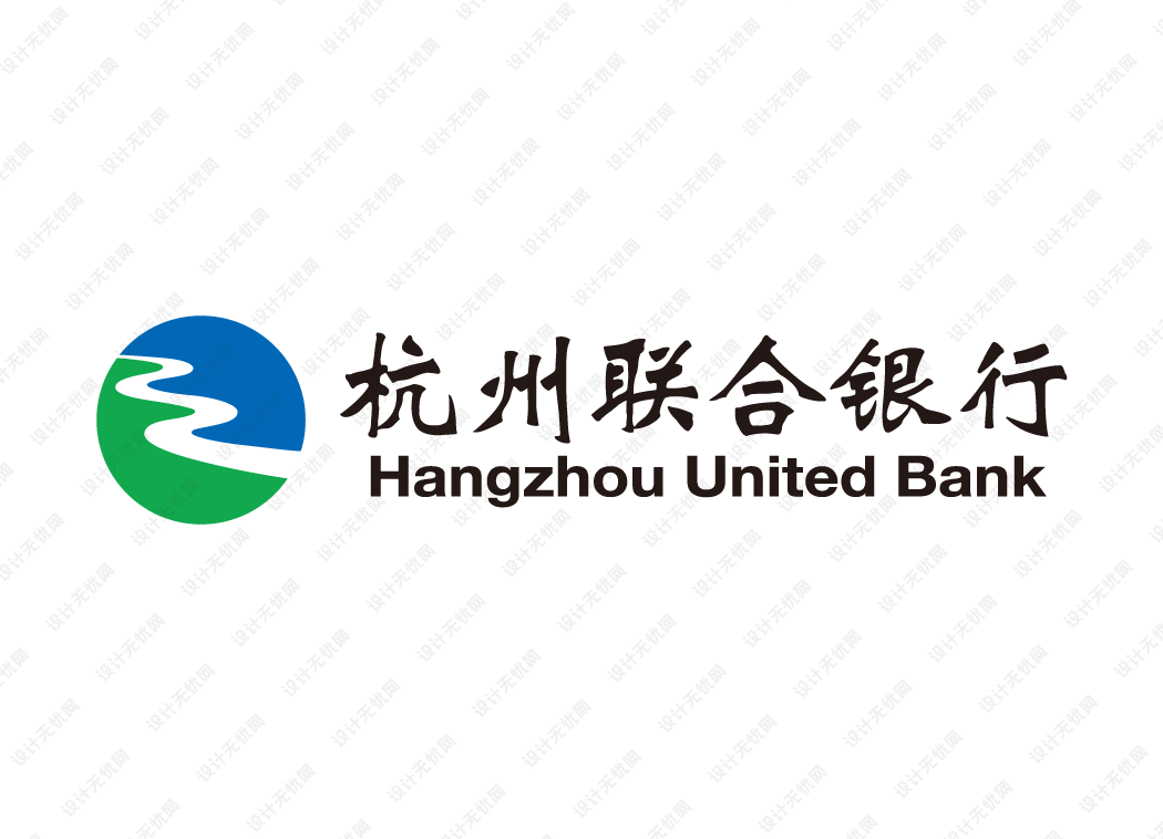 杭州联合银行logo矢量标志素材