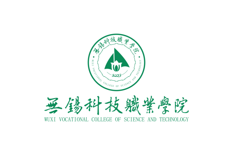 无锡科技职业学院校徽logo矢量标志素材