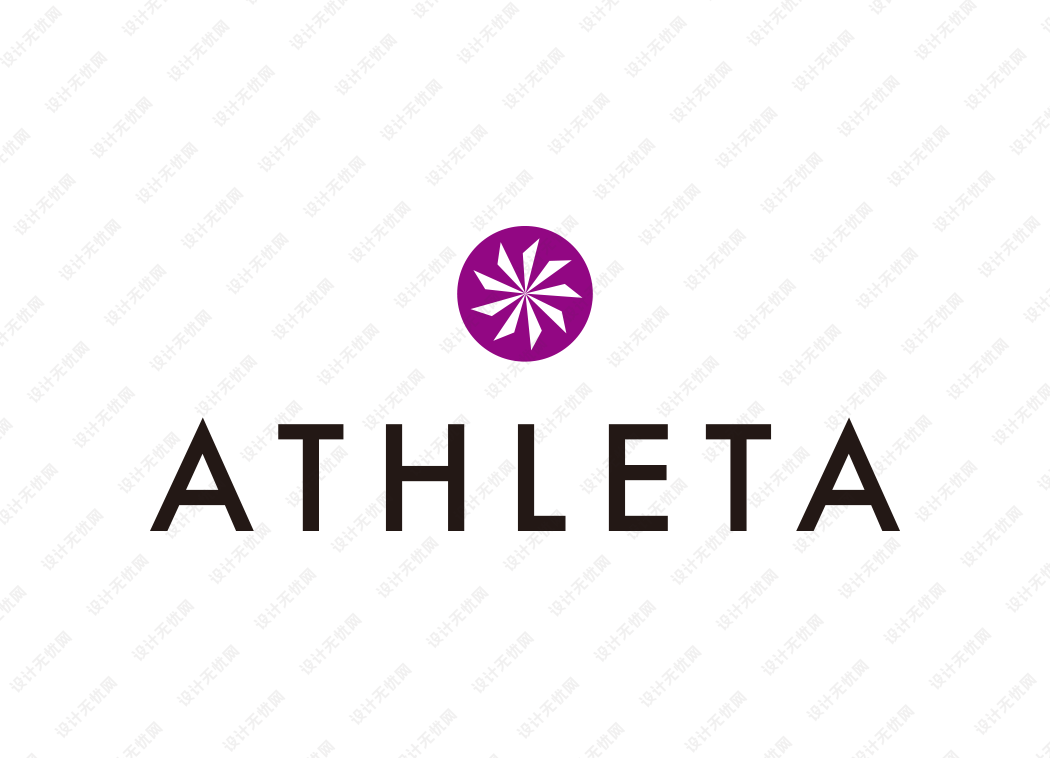 运动品牌Athleta logo矢量标志素材下载