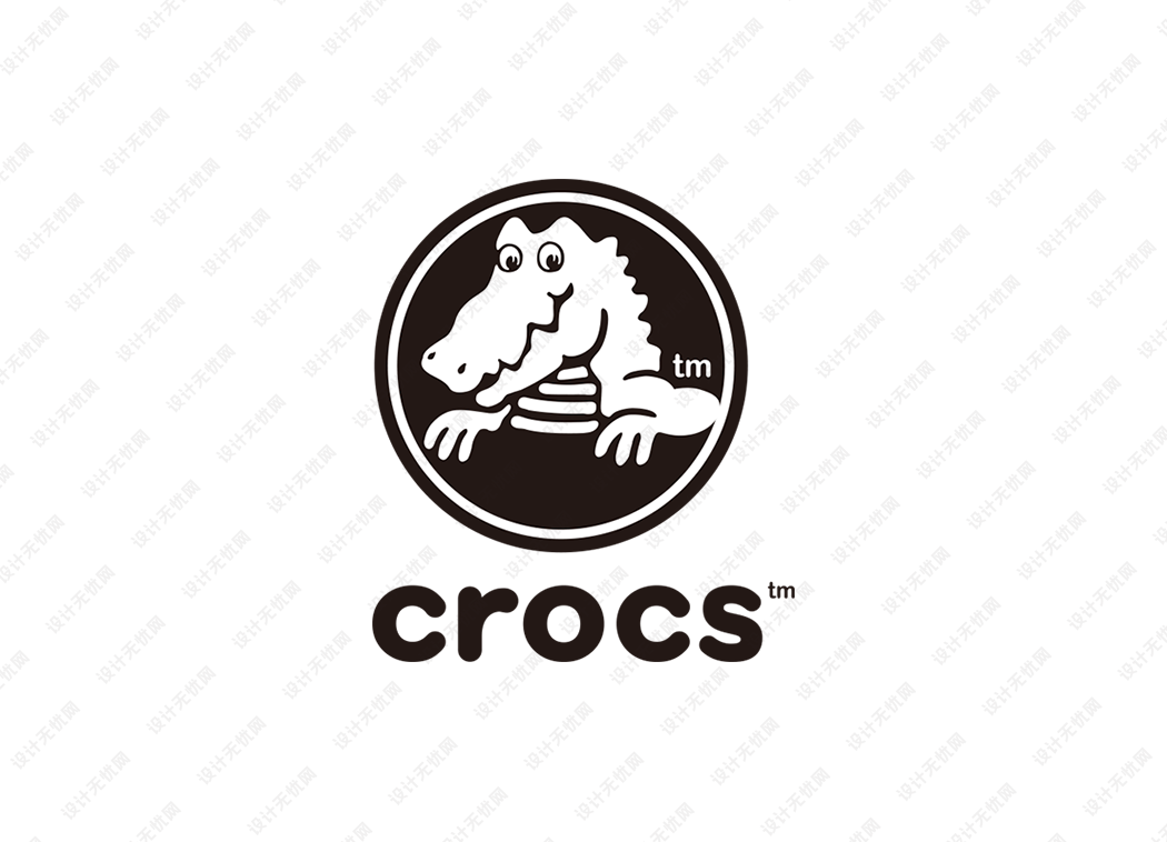 crocs卡骆驰logo矢量标志素材下载 - 设计无忧网