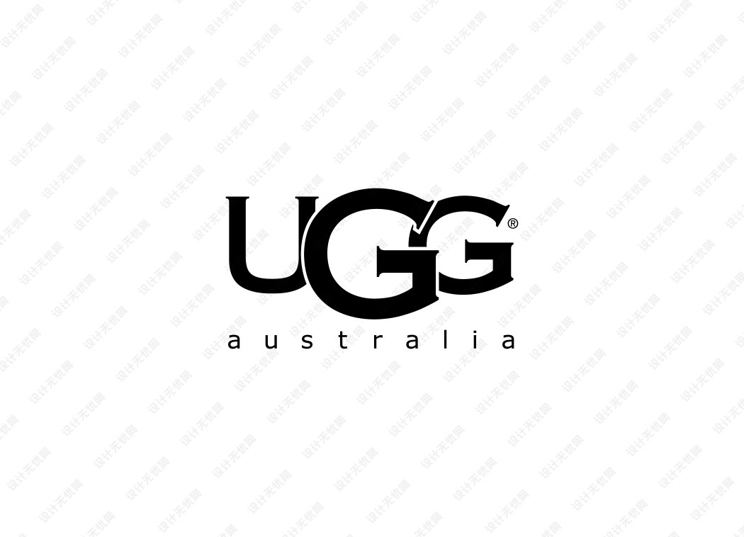 UGG logo矢量标志素材下载