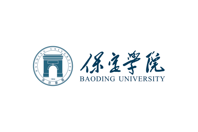 保定学院校徽logo矢量标志素材