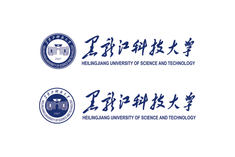 黑龙江科技大学校徽logo矢量标志素材