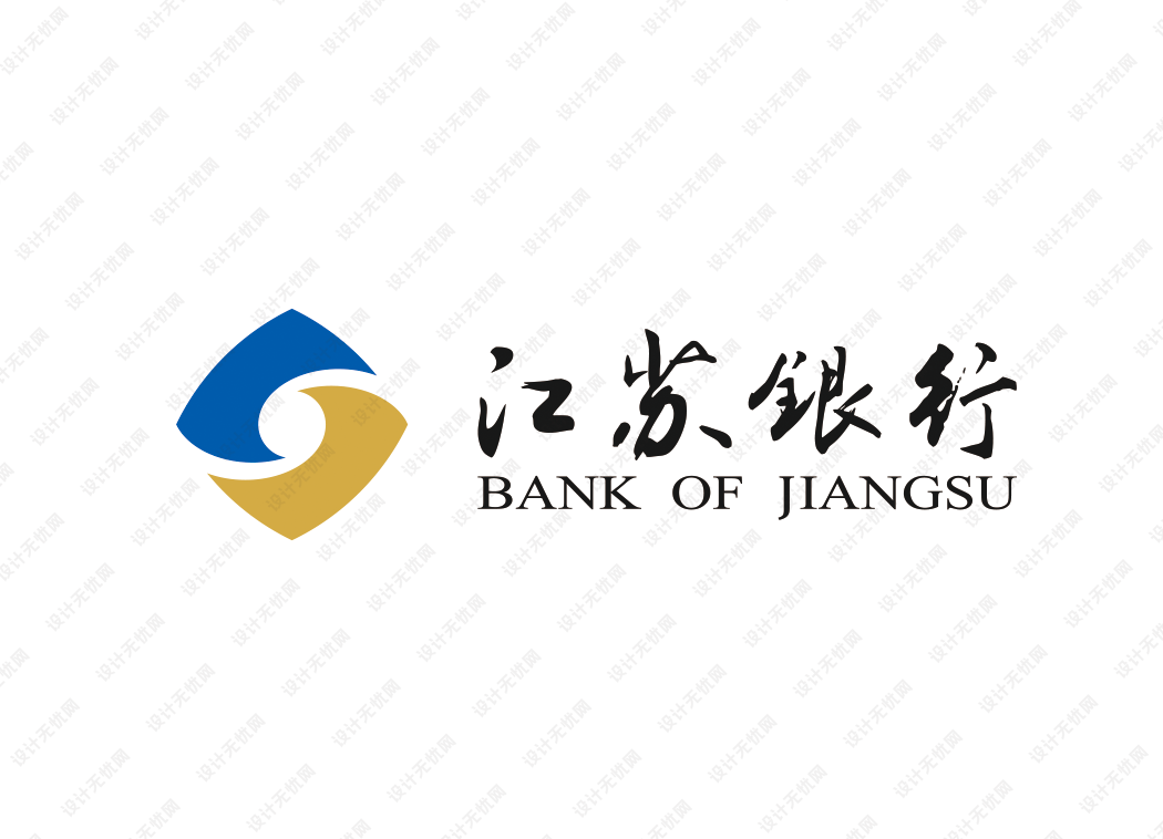 江苏银行logo矢量标志素材