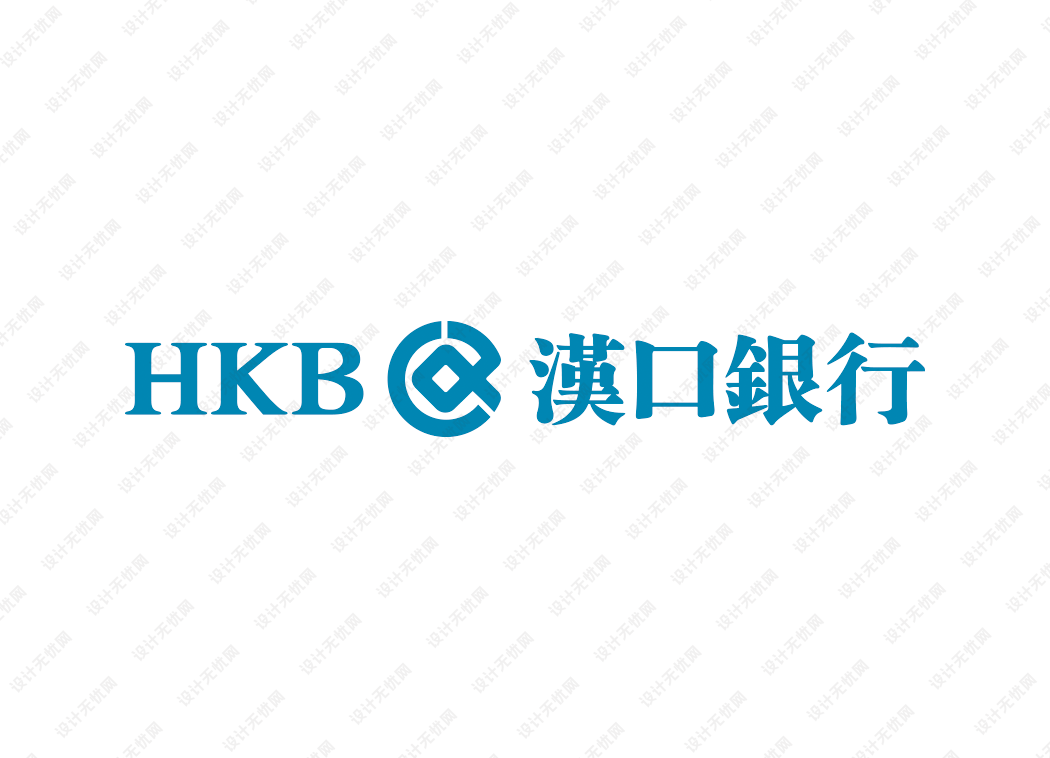 汉口银行logo矢量标志素材