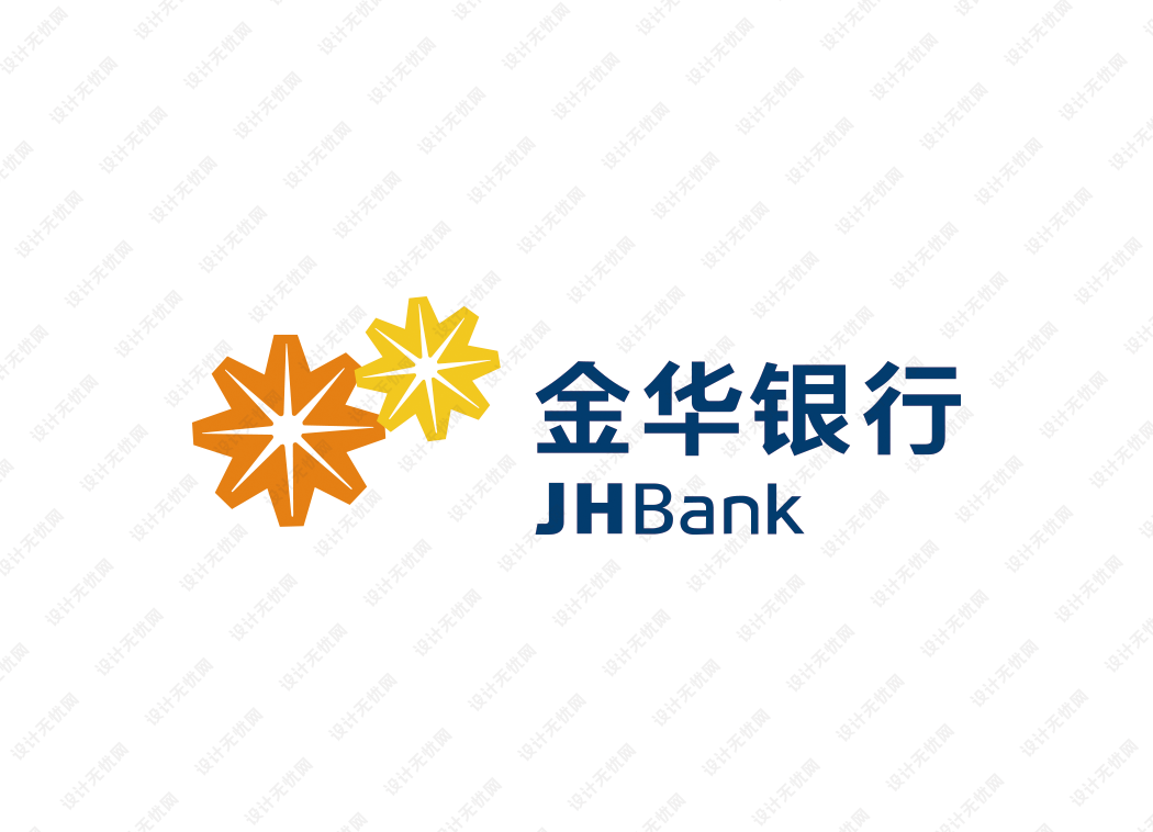 金华银行logo矢量标志素材