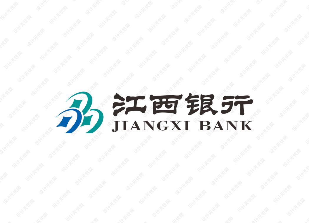 江西银行logo矢量标志素材