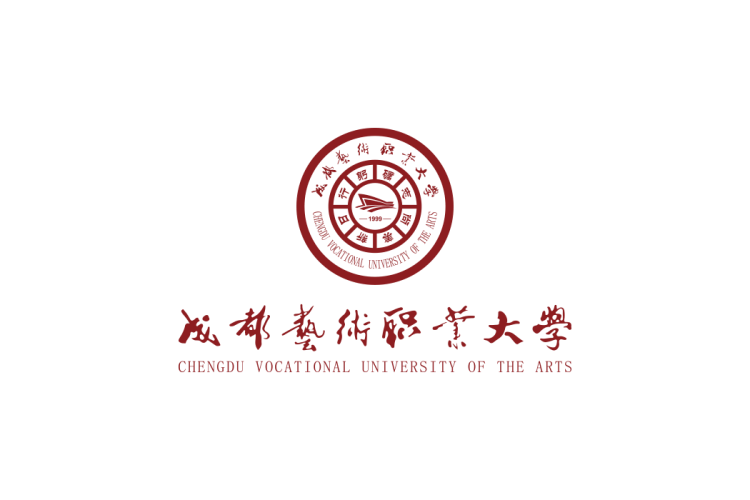 成都艺术职业大学校徽logo矢量标志素材