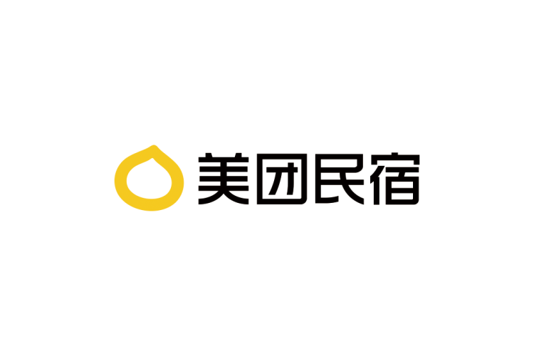 美团民宿logo矢量标志素材