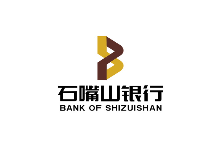 石嘴山银行logo矢量标志素材