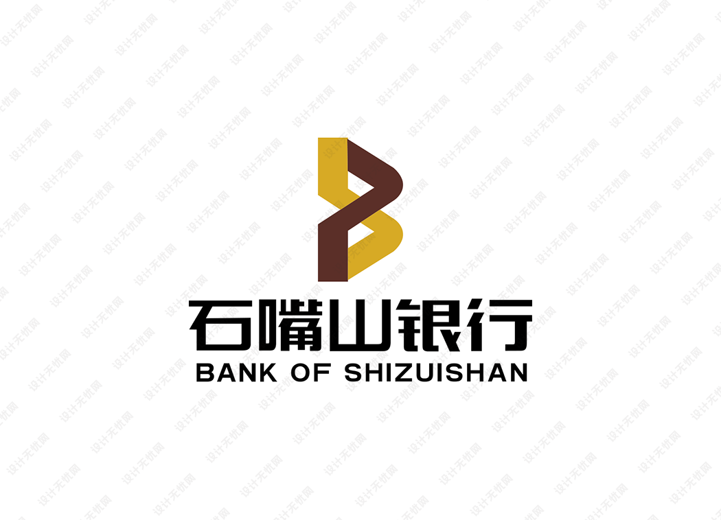 石嘴山银行logo矢量标志素材