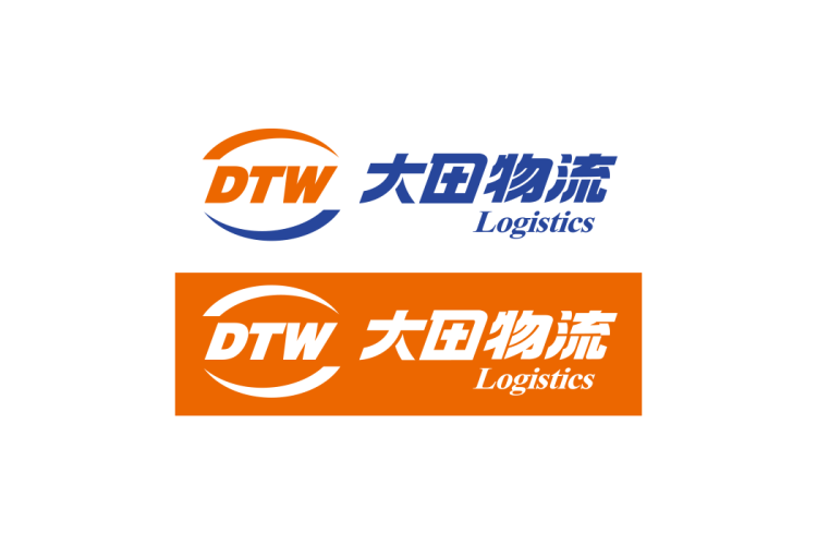 大田物流logo矢量标志素材