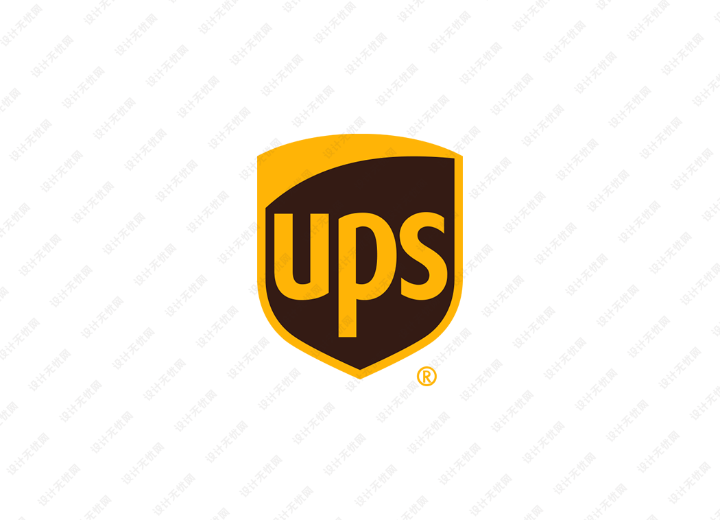 UPS快递logo矢量标志素材