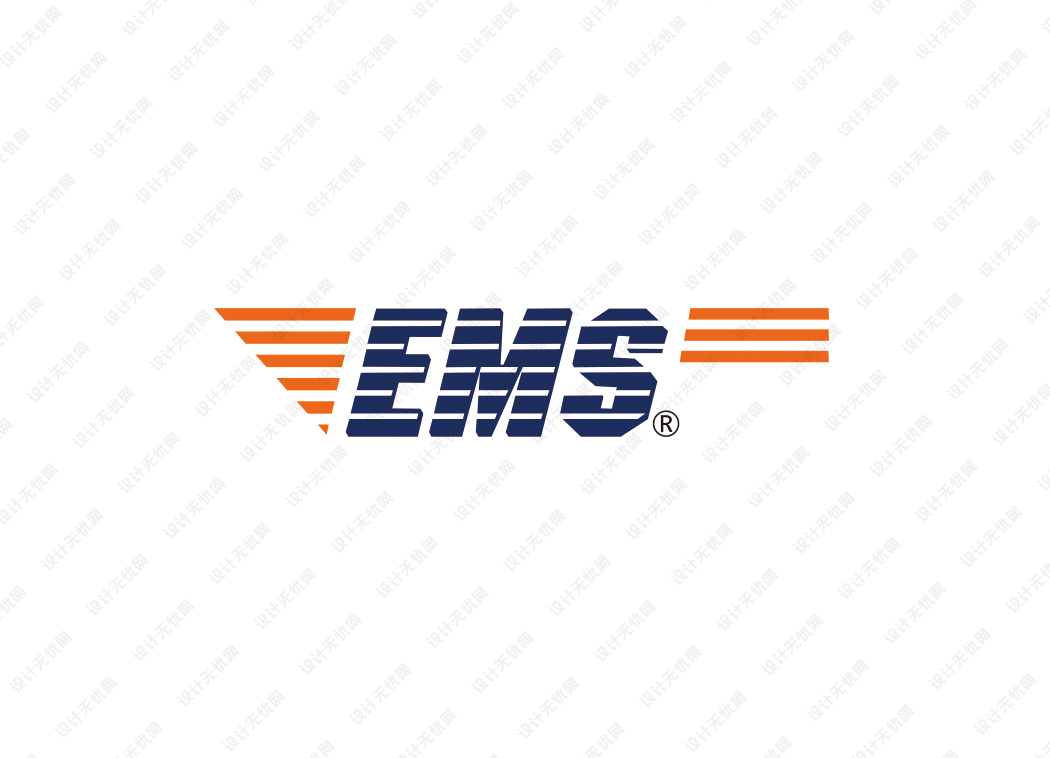 EMS特快专递logo矢量标志素材