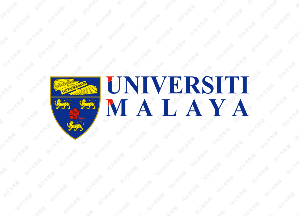 马来亚大学校徽logo矢量标志素材