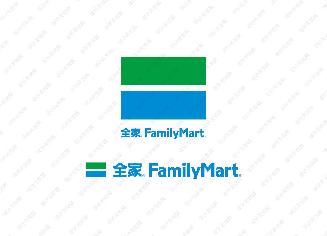 全家便利店logo矢量标志素材