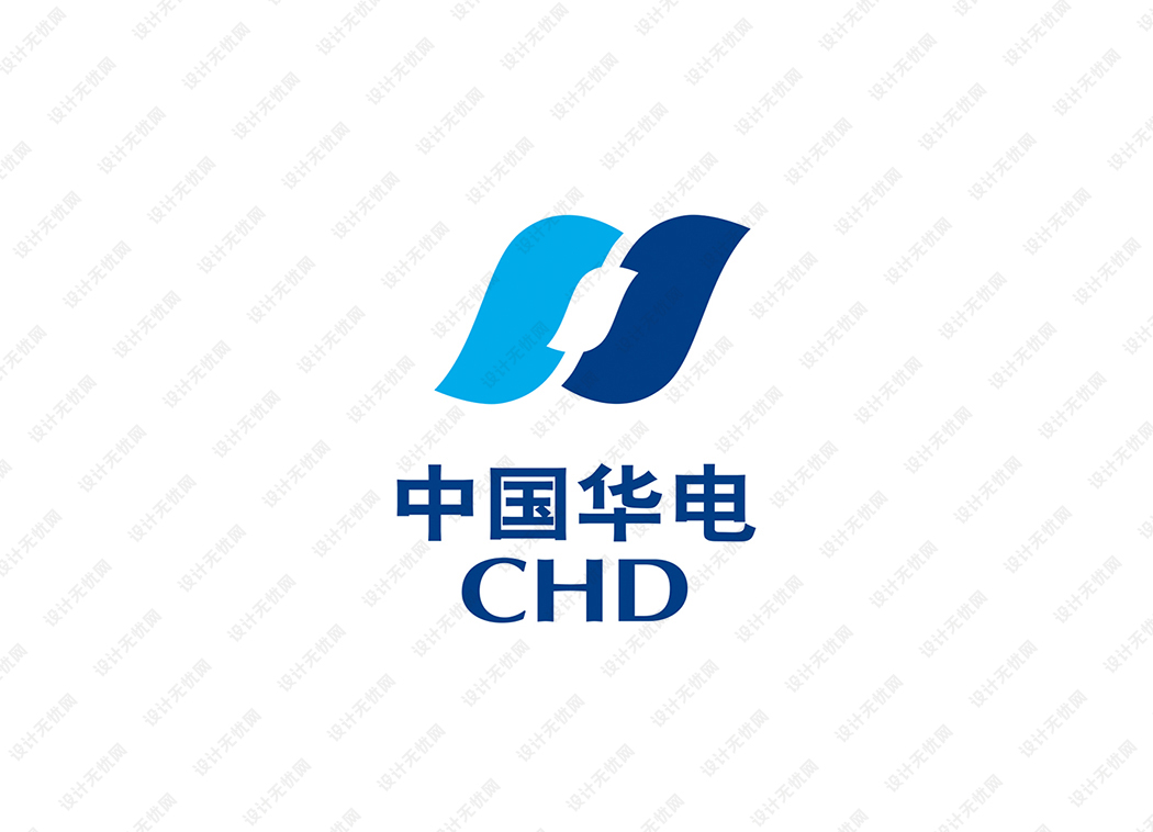 中国华电logo矢量标志素材