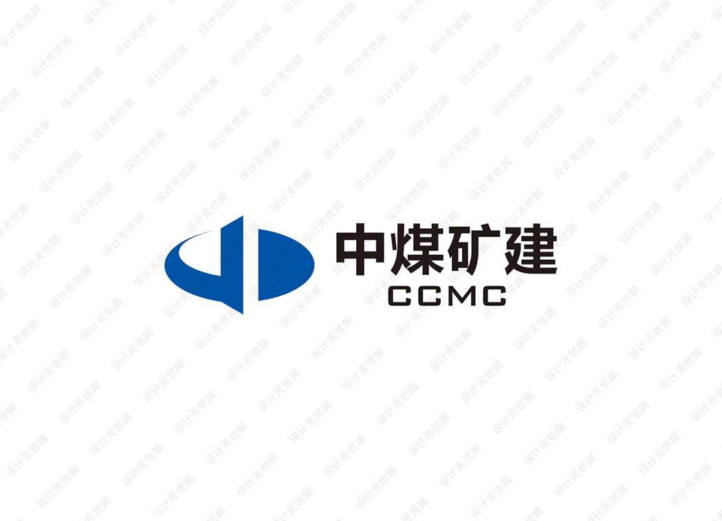 中煤矿建logo矢量标志素材