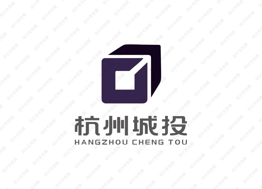 杭州城投logo矢量标志素材