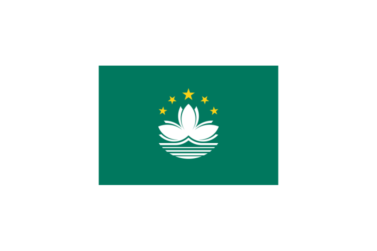 澳门区旗矢量高清素材