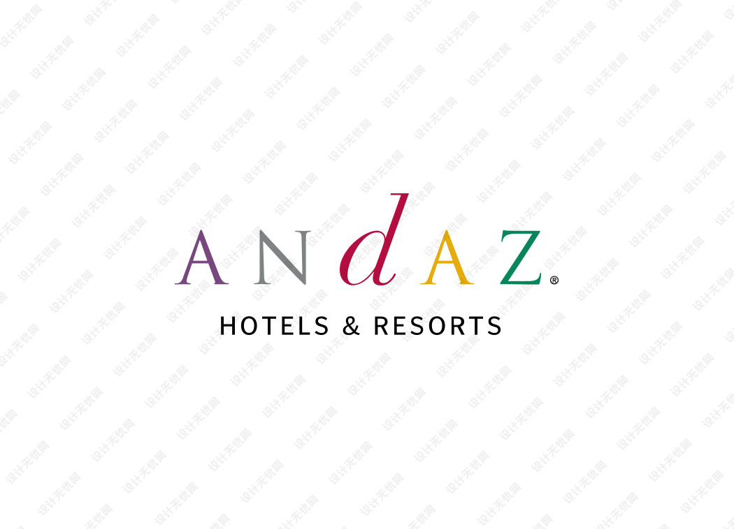 Andaz安达仕酒店logo矢量标志素材