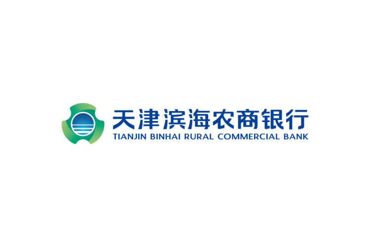 天津滨海农商银行logo矢量标志素材