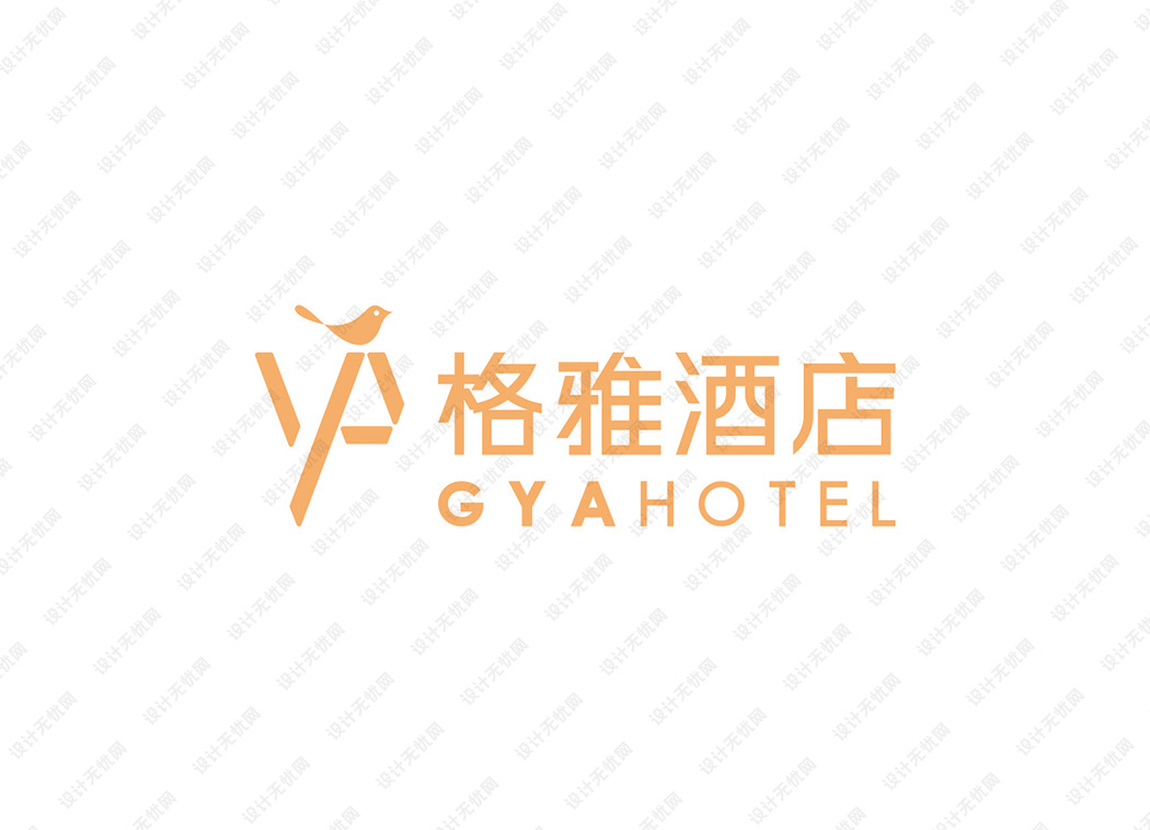 格雅酒店logo矢量标志素材