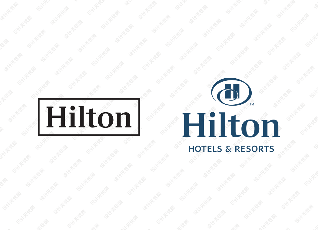 希尔顿酒店logo矢量标志素材