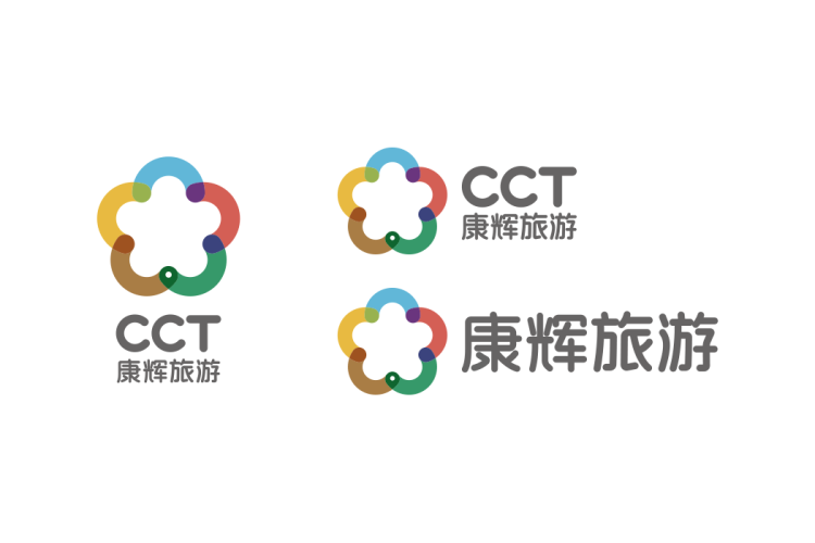 康辉旅游logo矢量标志素材
