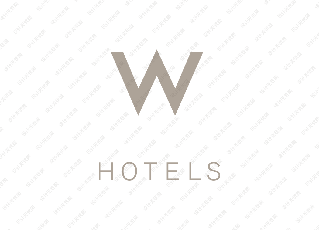 W酒店logo矢量标志素材