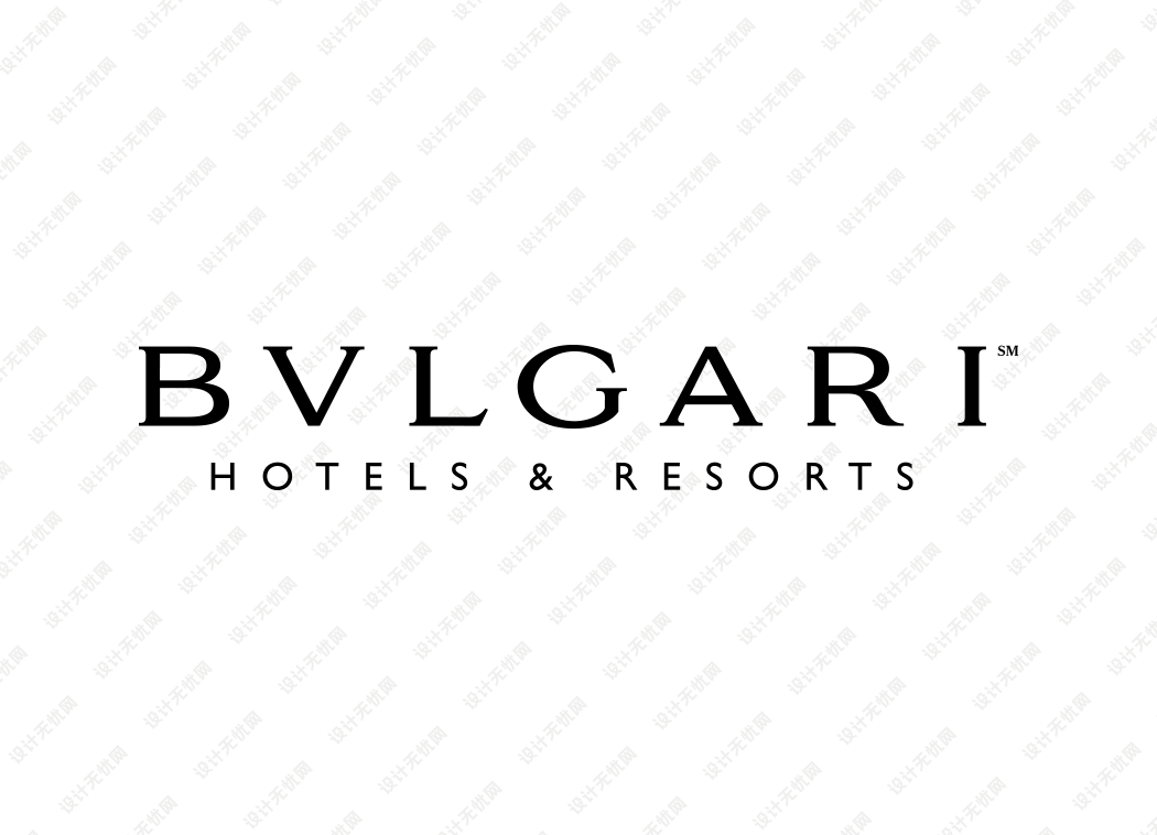 BVLGARI宝格丽酒店logo矢量标志素材