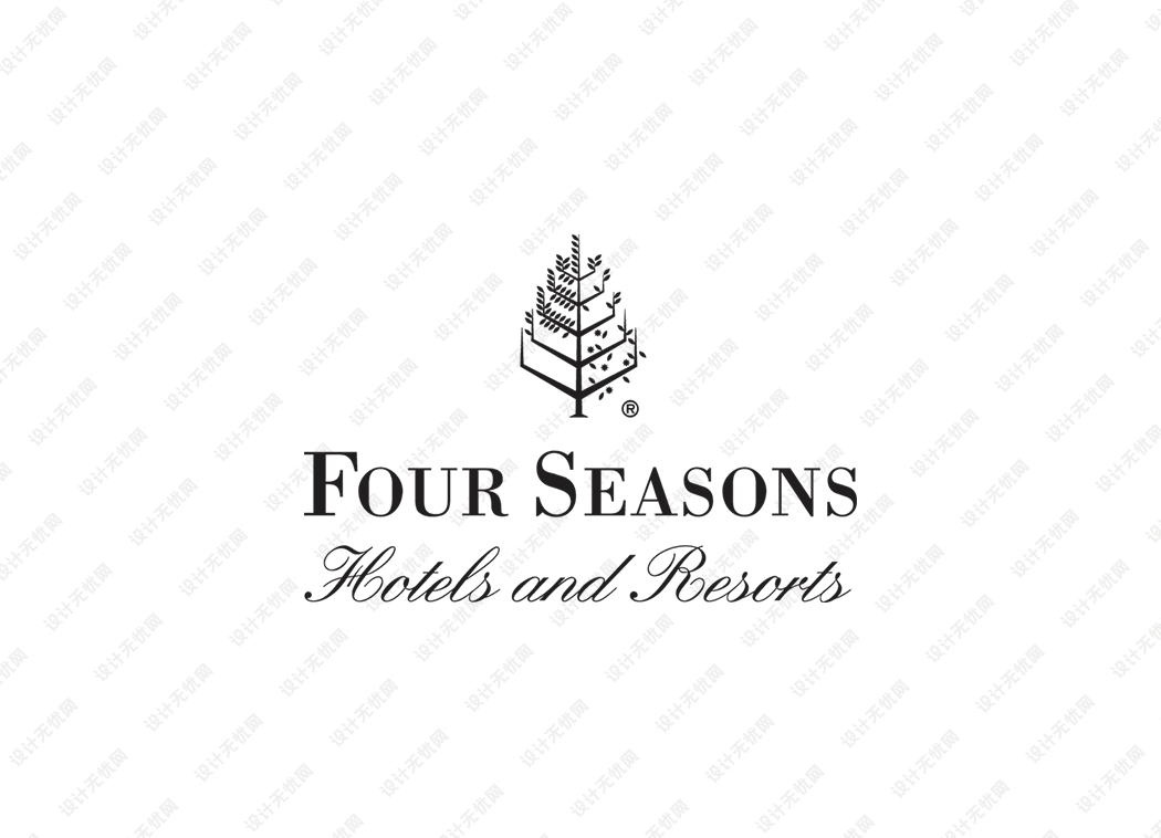 四季酒店logo矢量标志素材