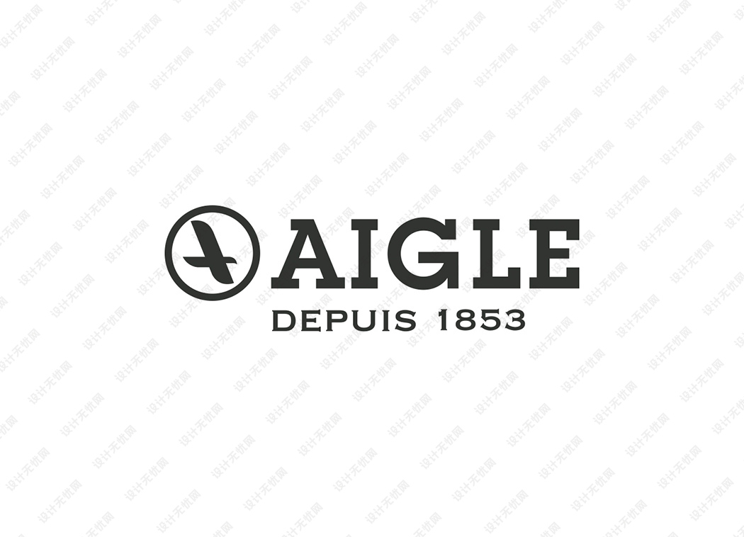 法国户外品牌AIGLE logo矢量标志素材下载