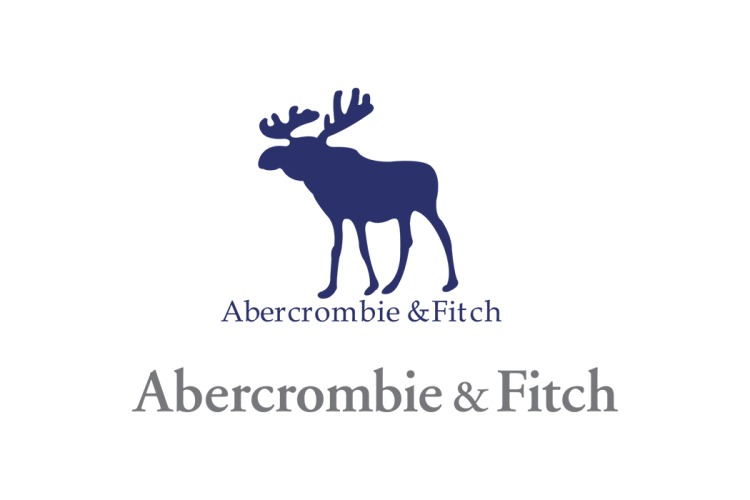 Abercrombie & Fitch logo矢量标志素材下载