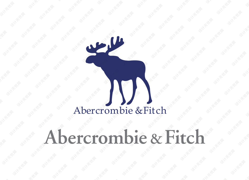 Abercrombie & Fitch logo矢量标志素材下载