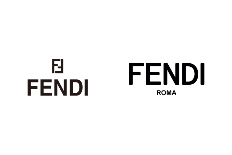芬迪(FENDI) logo矢量标志素材下载