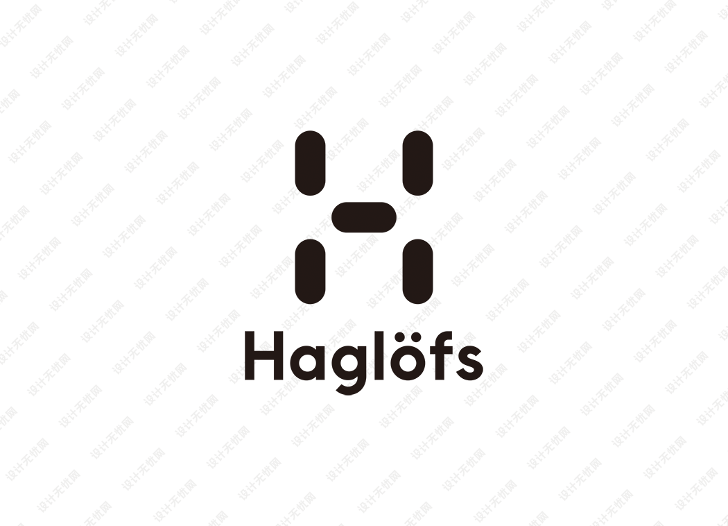 HAGLOFS（火柴棍）logo矢量标志素材