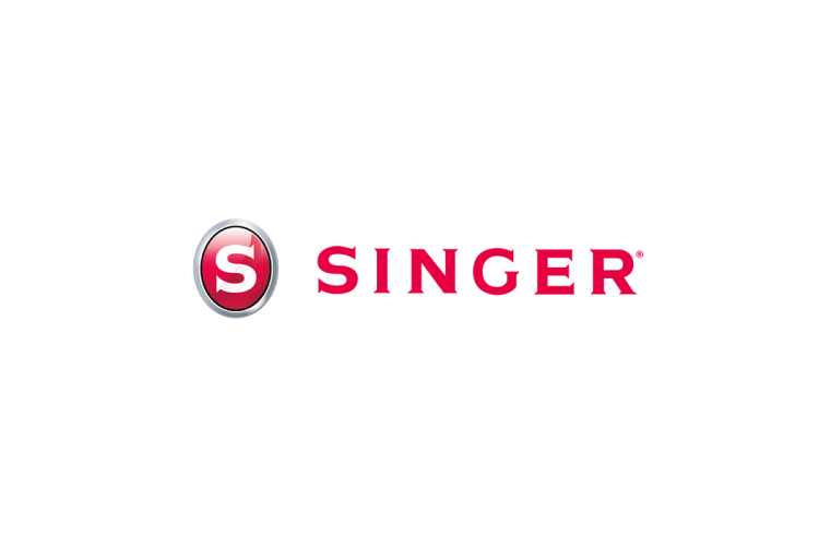 胜家(singer)缝纫机logo矢量标志素材
